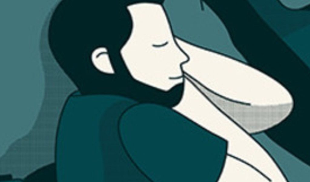 man-alseep
